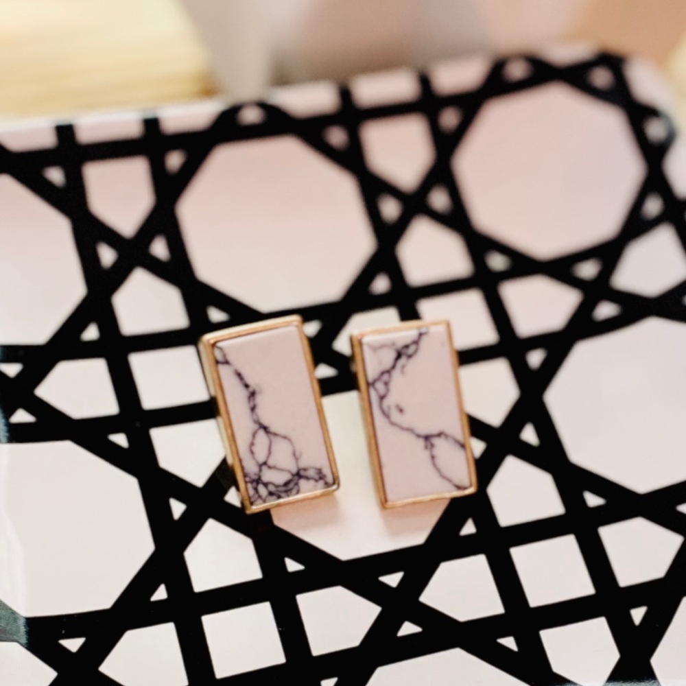 Marbled Earrings